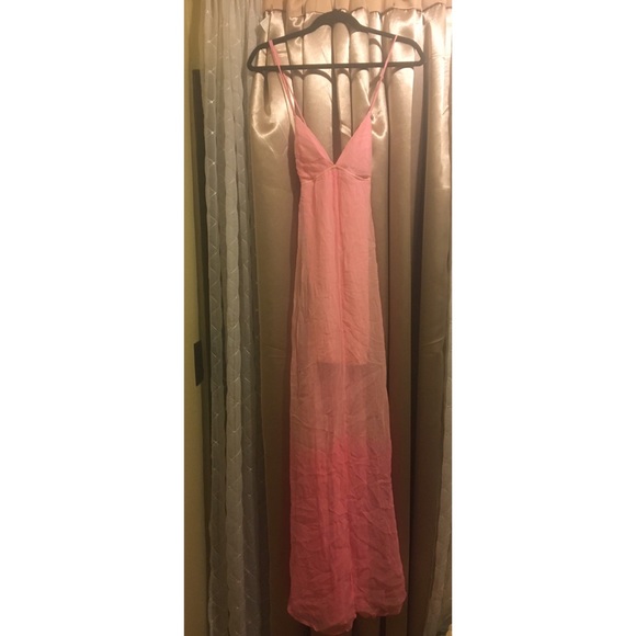 GUESS pink ombré maxi dress - Picture 2 of 4
